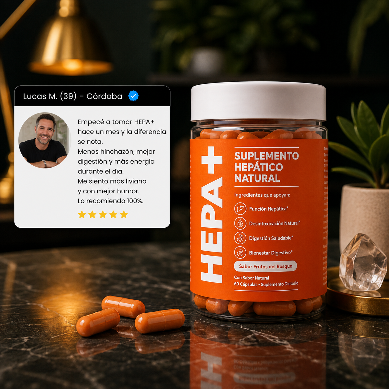 HEPA PLUS + ® - Reducí el hígado graso y regulá tu colesterol