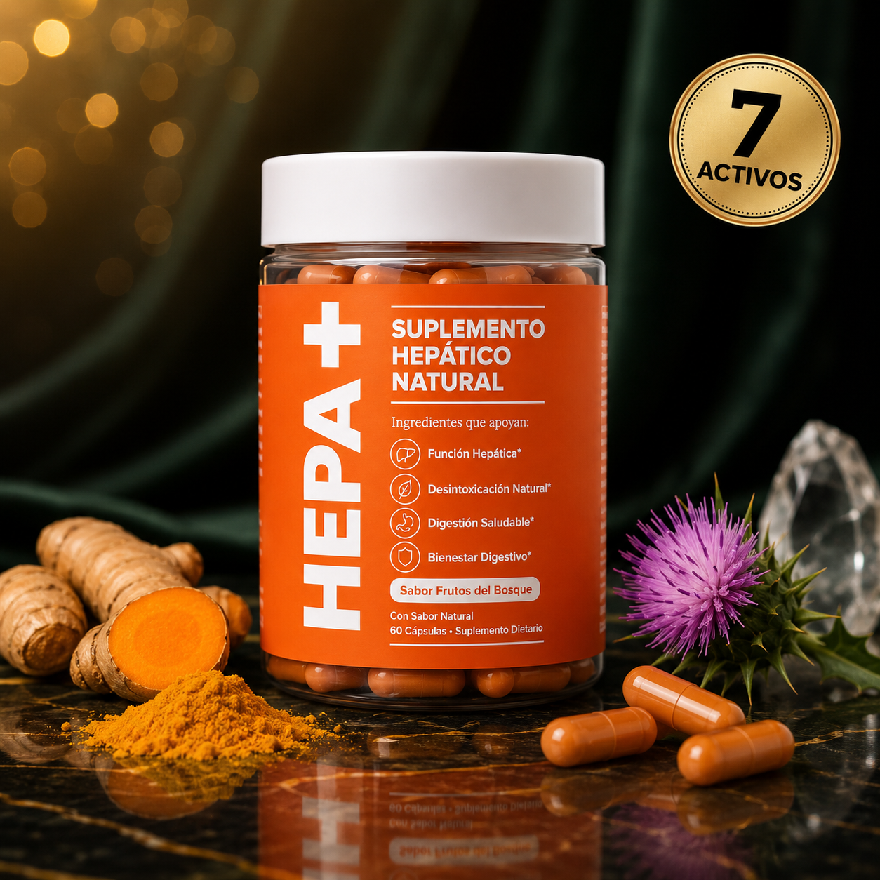 HEPA PLUS + ® - Reducí el hígado graso y regulá tu colesterol